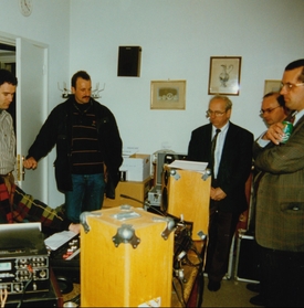 CD opname in 1997 met mannenkoor Elim, Pieter Heykoop e.a. 2